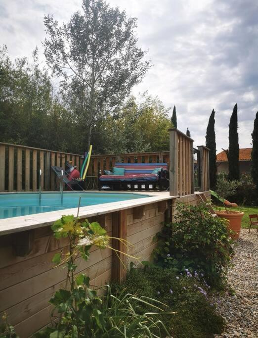 Maison Avec Piscine Dans Village Provencal. Courthézon Eksteriør bilde